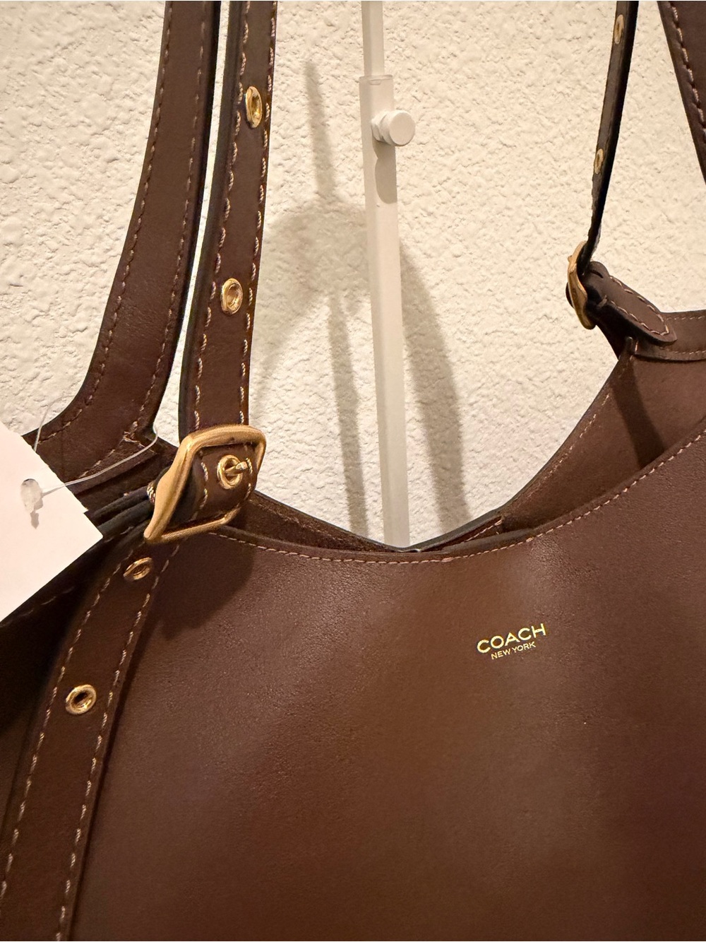 Coach Gramercy Leather Tote Bag - Picture 2 of 3